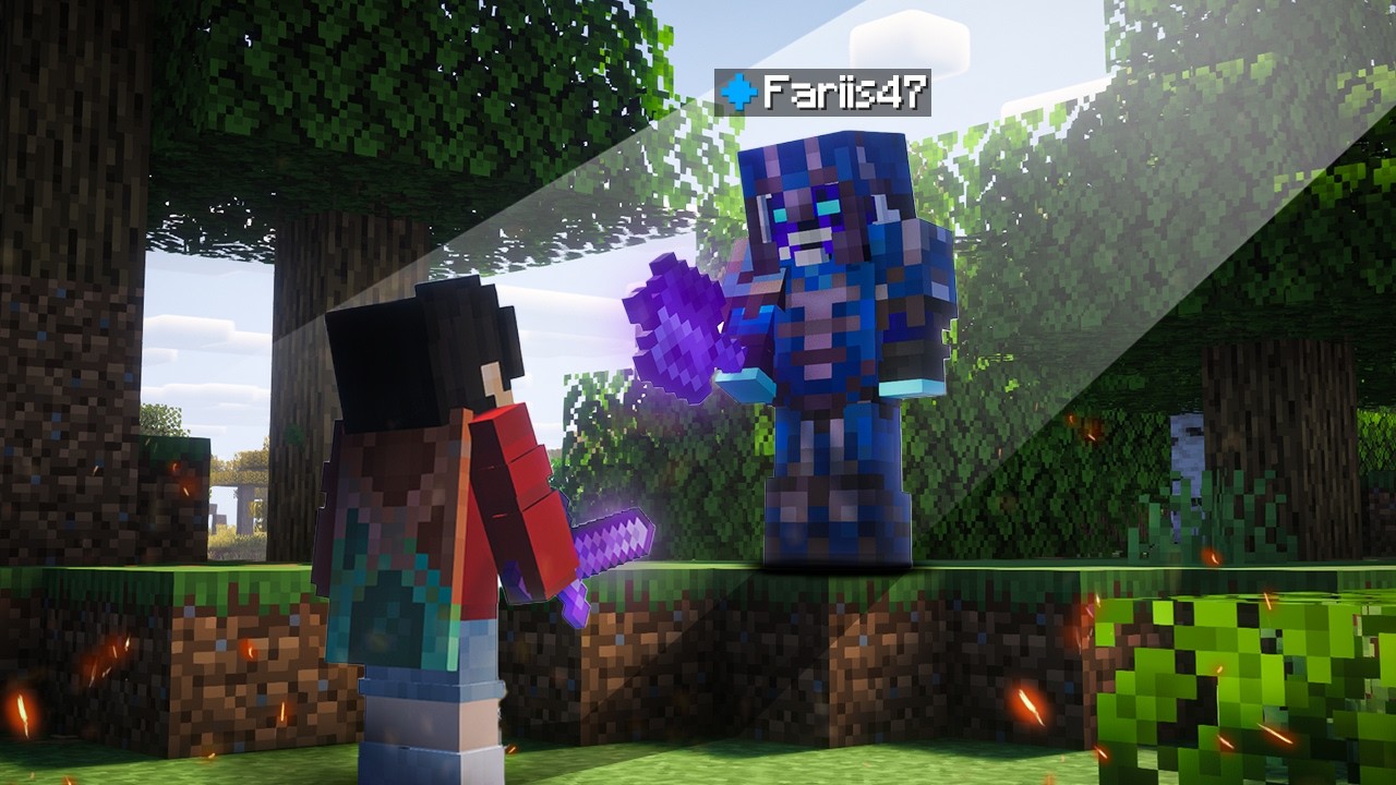 ماينكرافت ولكن تقاتلت مع اقوى لاعب في ستيل كرافت ..