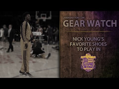 Lakers Locker Room Extra: Nick Young's Favorite Shoes To Play In