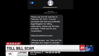 Huntsville woman loses over $1000 to unpaid toll fee text scam