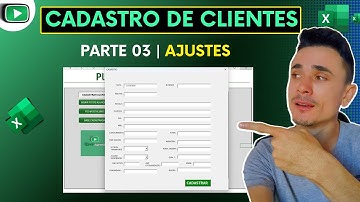 Como criar uma Planilha Cadastro de Clientes no Excel | parte 03