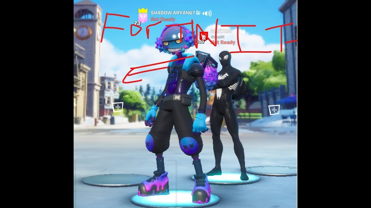 Doing the challenges of sunways series TONES AND I| FORTNITE |