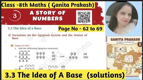 Class -8th Maths Ganita Prakash Chapter -3 | A Story Of Numbers | 3.3 Figure It Out | Solutions