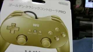 Wii　ゴールデンクラシックコントローラーPRO