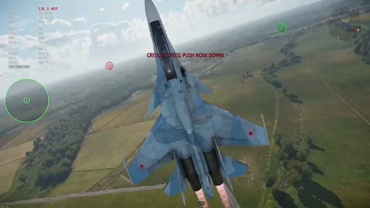 Su-30SM Thrust Vectoring Hover | War Thunder  [Full Take]