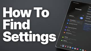 How to Open Settings on Android Tablet (All Easy Ways)
