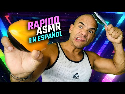 THE MOST FASTEST ASMR IN SPANISH - el asmr mas rapido del mundo