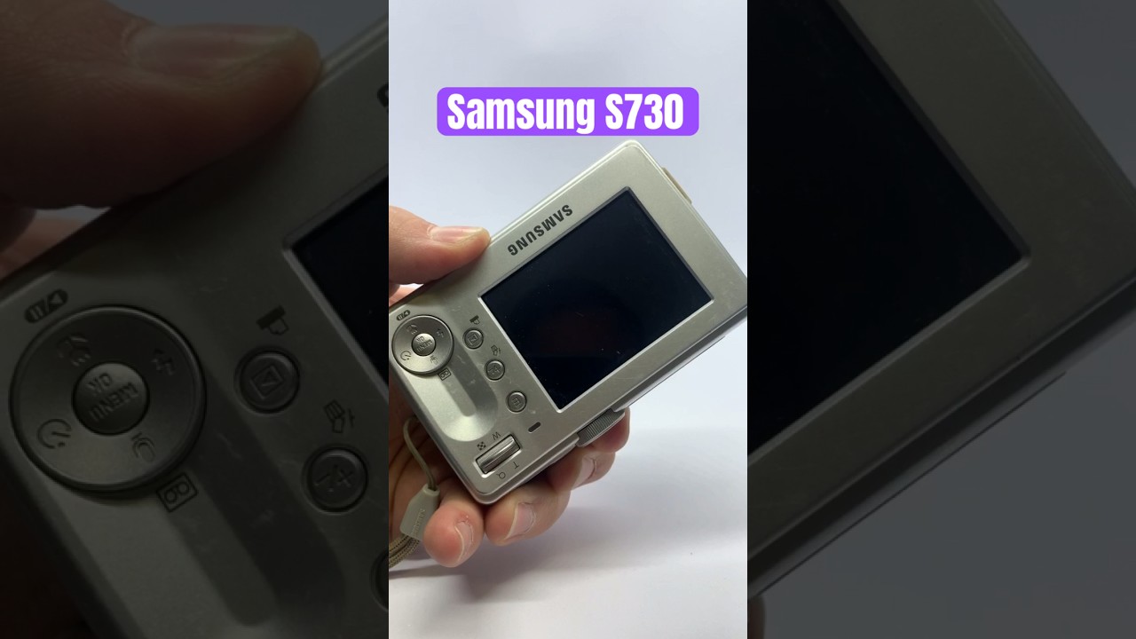 Digital camera 2000s Samsung S730