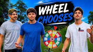 We Let A Wheel Decide Our Disc Golf Challenges