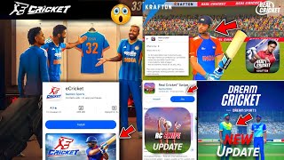 E Cricket On Android 😱 Real Cricket 4.6 Update & Dream Cricket 25 T20 Update 🔥 RC Swipe Update😍 screenshot 1