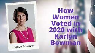 WEBINAR: How they voted 2020 with Karlyn Bowman