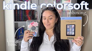 KINDLE COLORSOFT UNBOXING SETUP upgrading from the kindle basic