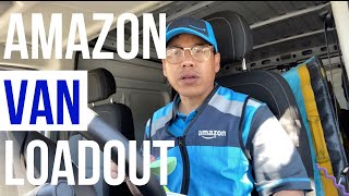 Day In The Life Of An Amazon Prime Delivery Driver - Van Load out