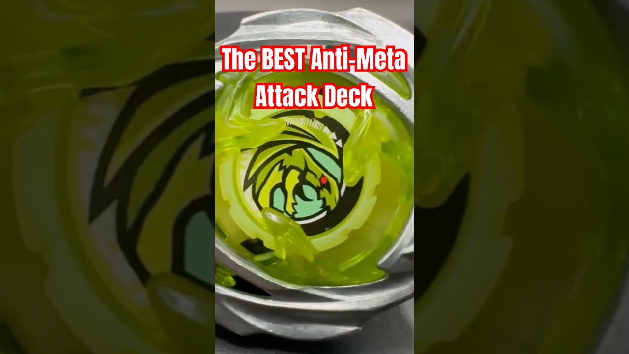 The BEST Beyblade X Anti Meta Attack Deck!