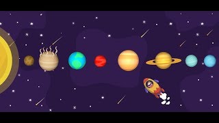 The Solar System song - Nursery Rhymes | أغنية الكواكب الشمسية - أغاني أطفال
