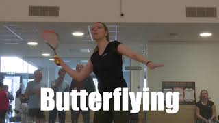 World Record - Butterfly - Squash - Sanne Veldkamp - interactiveSQUASH - 2019