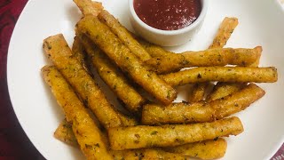 Crispy Potato Sticks Recipe || ক্রিসপি পটেটো স্টিক্স রেসিপি