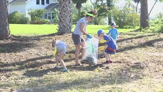 Earth Day beach cleanup