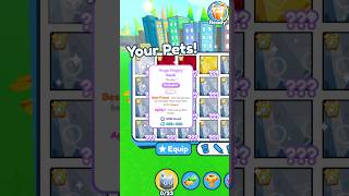 I GOT SO MANY HUGE HAPPY ROCKS In Pet Simulator X #shorts