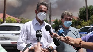 Δηλώσεις Κυριάκου Μητσοτάκη - Μιχάλη Χρυσοχοΐδη - Νεκτάριου Φαρμάκη