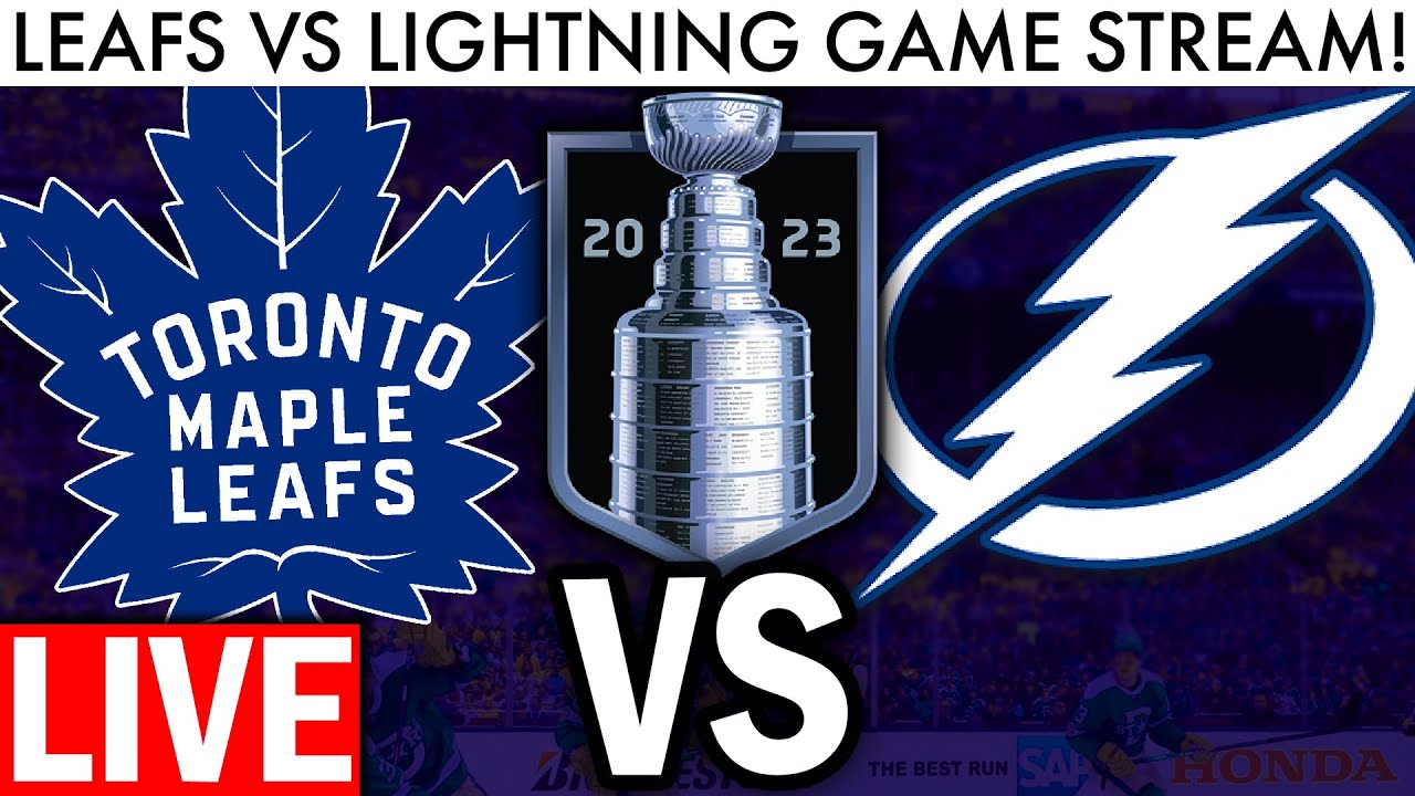 LEAFS VS LIGHTNING GAME 6 LIVE STREAM! (NHL Playoffs / 2023 Stanley Cup Stream Free/News Today)