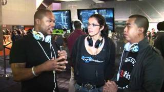 Xzibit at the Namco Bandai booth - E3 2011