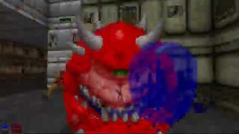 Doom E2M3: Refinery (GZDoom) - Ultra-Violence, 100%