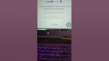 successfully completed career essentials in generative AI course by Microsoft and linkdin #linkdin