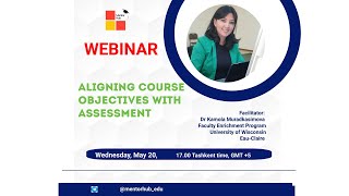 Aligning course objectives to assessment