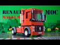 Lego truck Renault Magnum AE 420 MOC - Build - Tutorial - lego stop motion