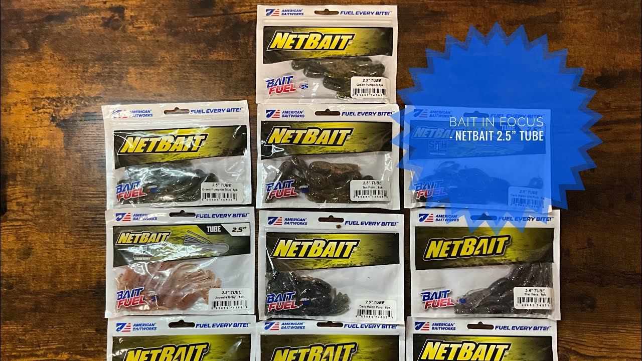 Bait In Focus – Netbait 2.5” Tube