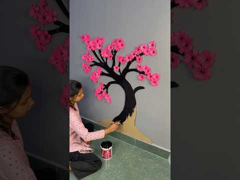 Amazing Tree Wall Decor Using Paper Crafts Shorts Tree Papertree 