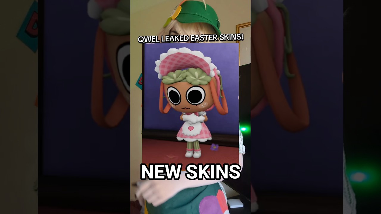 LEAKED EASTER SKINS! #dandysworld #cosplayer #roblox #comiccon #bassie #streamer