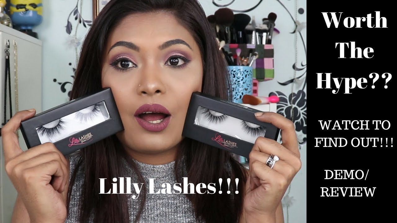 Lilly Lashes !!! Worth The Hype??  TRY ON