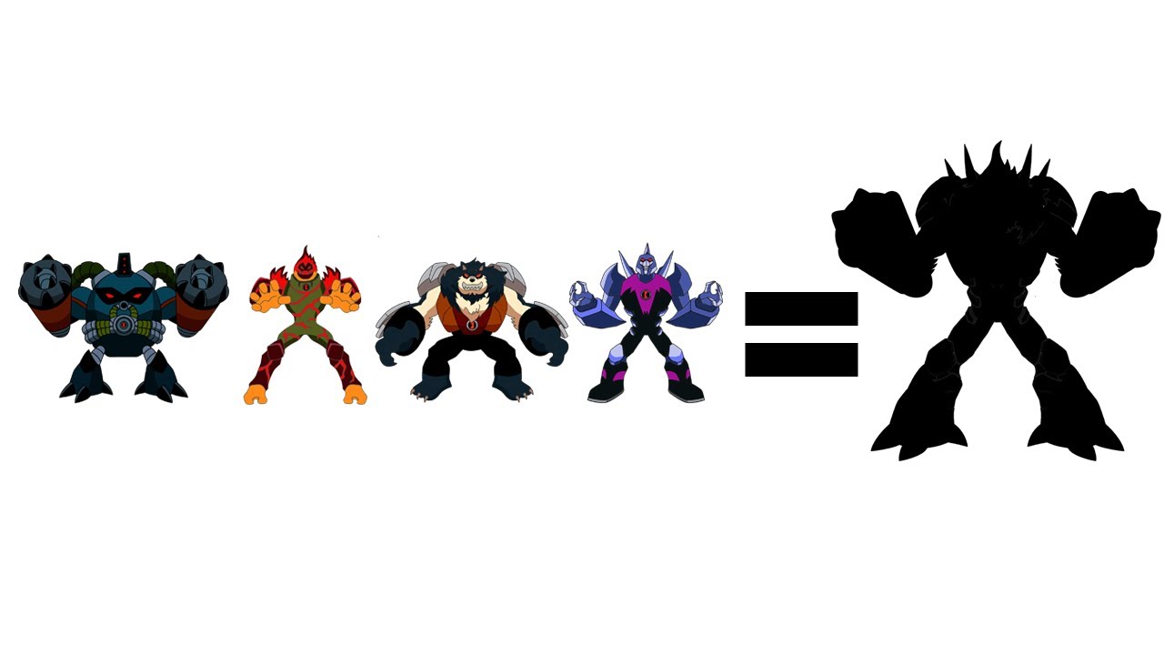 ben10 как объединить фан-арт #17