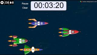 9 Minute Spaceship Race Timer