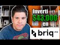 BRIQ │ Mi experiencia invirtiendo en bienes raíces con Briq