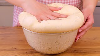 Brot in 5 Minuten. Das schnellste Brotrezept. Ich kaufe kein Brot mehr. Brot backen