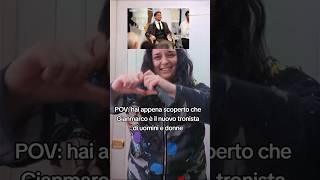 Subbbito a corteggiare Gianmarco!!!🤣🏃🏻‍♀️ #UominieDonne #GianmarcoSteri #tronoclassico #ued