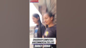 Best Computer Classes - Advance Level Courses - Join Chaudhary Computers #computer #classes #rajpura