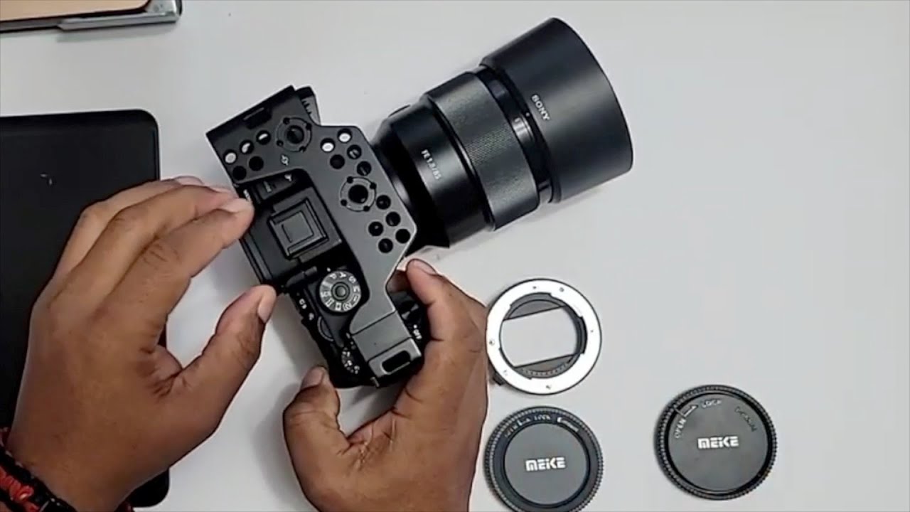 Meike MK-S-AF3B Auto Focus Macro Anello Tubo Di Estensione Per Sony E Mount A7 A7II A7III A9 A6000 A6100 A6400 A6600 NEX-5C NEX-7  44 - 7