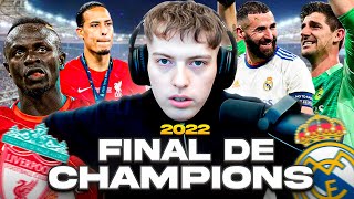 DAVOO XENEIZE REACCIONA A LA ULTIMA FINAL DE CHAMPIONS DEL REAL MADRID (2022)