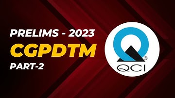 CGPDTM Prelims 2023 Paper Solution || Patent Officer || part-2