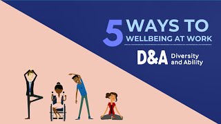 5 Ways to Well-being in the Workplace