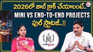 Codegnan : Mini Projects vs End-to-End Projects – How to Crack Jobs in 2026 | SumanTV USHA