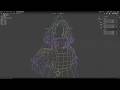 Some lowpoly modelling of Ekkomori hair
