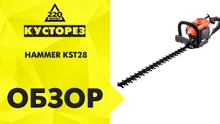 Кусторез HAMMER KST28(http://www.220-volt.ru/catalog-134546/?ref=yb Кусторез Hammerflex KST28 1лс, 26см3, ширина обработки 61,50 см В КОРОБКЕ Легкий кусторез..., 2014-07-17T13:37:14.000Z)