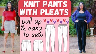 What's YOUR take on pleats? HERE'S MINE. PLEATS to meet you (Pattern Emporium). Relaxed sewing.