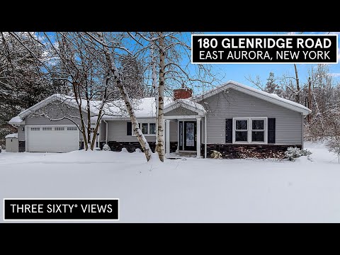 180 Glenridge Rd, East Aurora, NY home video tour