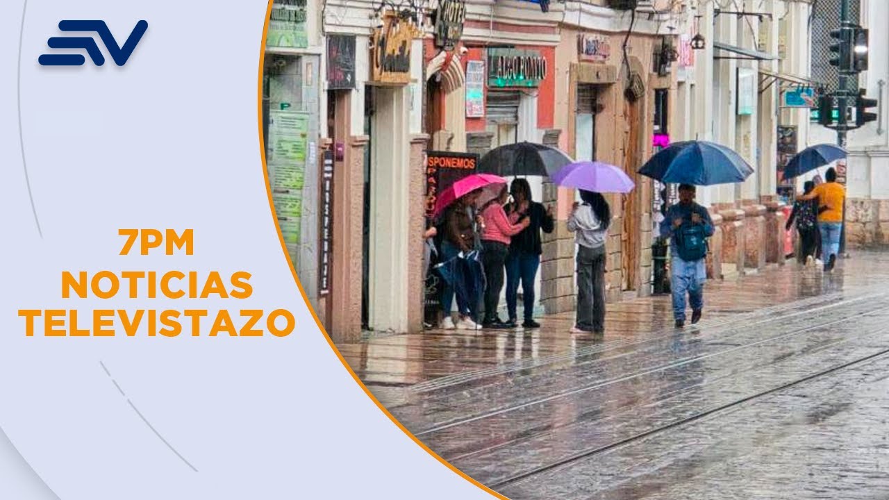 Intensa lluvia causó estragos en el norte y el centro de Cuenca | Televistazo | Ecuavisa