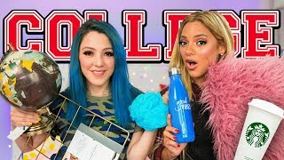 COLLEGE HAUL + GIVEAWAY for Back to School 2017!! Niki and Gabi